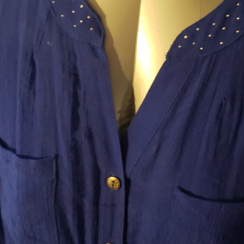Elementz crape blouse - Picture 3 of 8